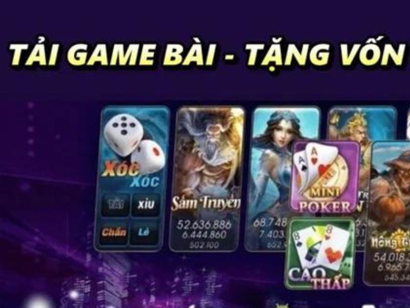 Sơ lược về tải game bài đổi thưởng tặng vốn